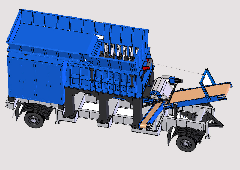 雙軸撕碎機(jī) 雙軸撕碎機(jī)
